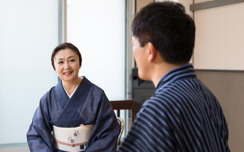 今村文美さんと嵐芳三郎さんのイメージ
