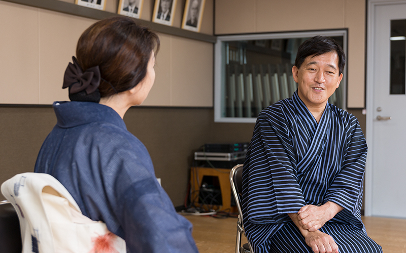 今村文美さんと嵐芳三郎さんのイメージ
