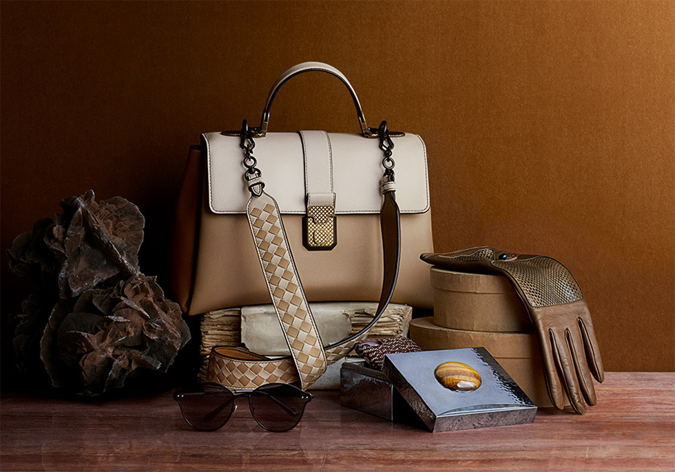 BOTTEGA VENETA - ボッテガヴェネタ アクセサリーポーチ 総柄